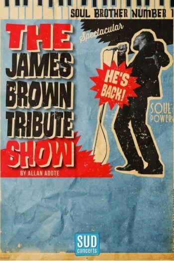 Affiche James brown Tribute Show