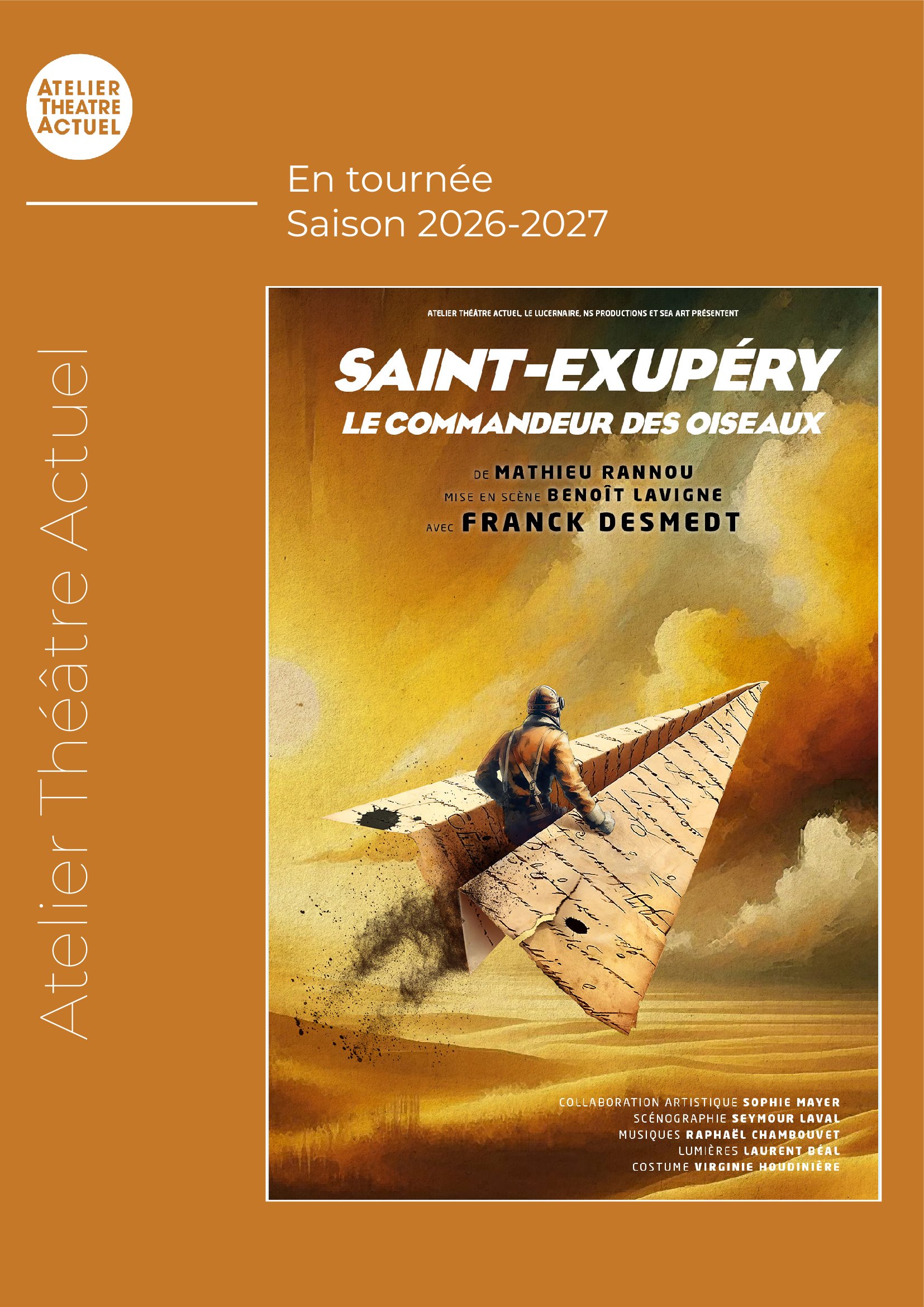 Saint Exupery, Le commandeur des oiseaux