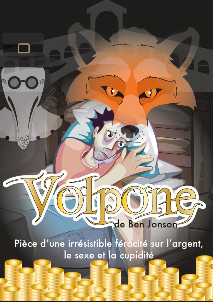 Affiche Volpone en concert à La Chaudronnerie
